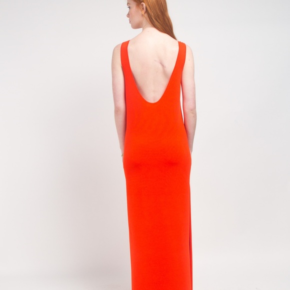 Peri Desai Noa Tank Dress - Persimmon - Picture 6 of 6